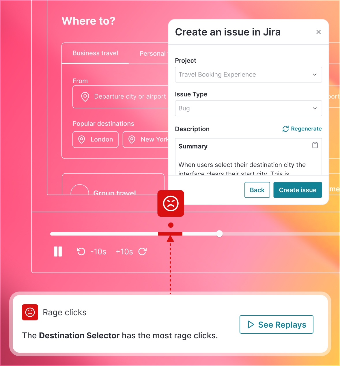 Automatically create bug tickets